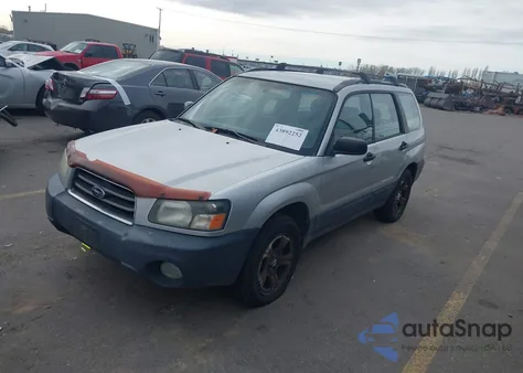 2005 Subaru Forester 2.5X из США, поврежденный, VIN JF1SG63645G726665